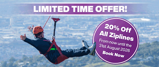 Home Page Banner 20 Percent Off Ziplines