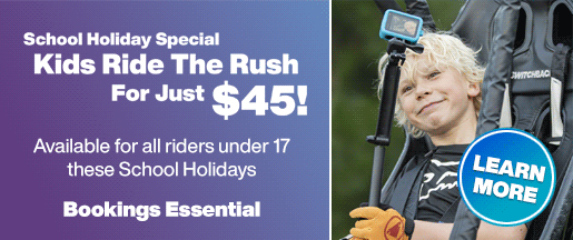 Ride The RUSH SHP OFFER Website Home Page Banner